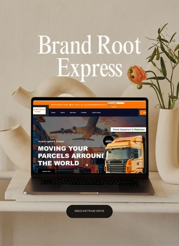 Our Sixth Custom-coded Website — BrandRootExpress