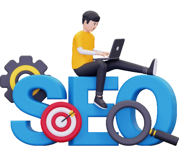 Website SEO optimization service in action for higher Google rankings